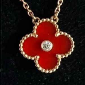 Van Cleef & Arpels Red Carnelian 2011 Holiday Pendant